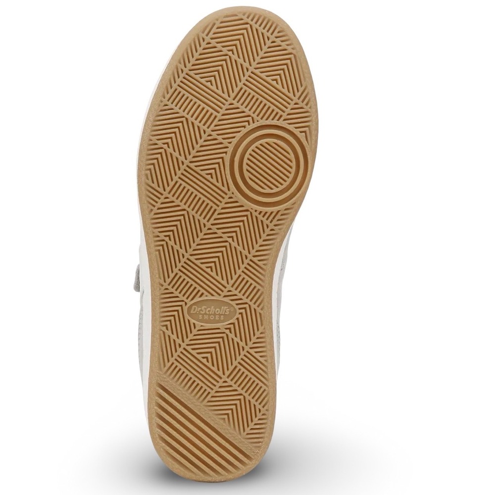 Dr. Scholls Daydreamer Womens White Triple Strap Hook Loop Court Sneaker 7.5 M - Picture 4 of 12